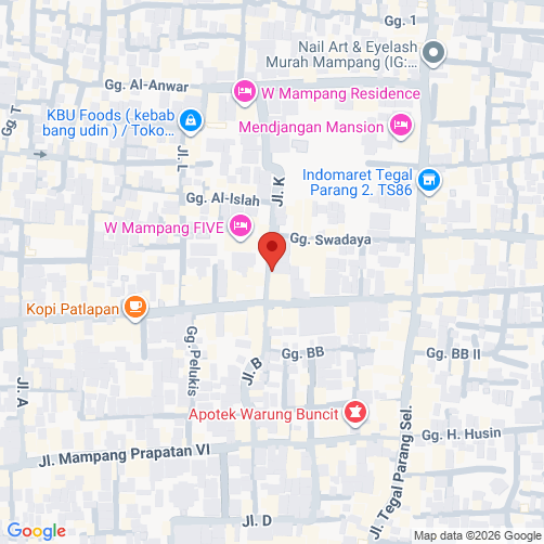 Peta dari  (Jakarta Selatan, Jakarta)
